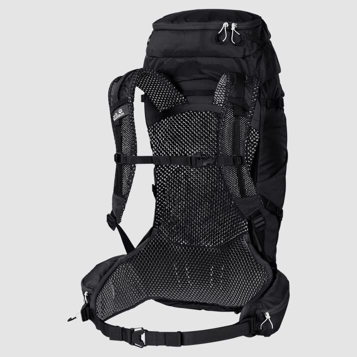 Mochila Senderismo Jack Wolfskin Crosstrail 30 St Mujer Negros Mexico-4976182